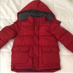 Baby Gap Red Puffer Coat 5 Toddler